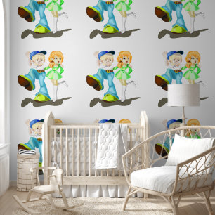 Papier Peint Joyeux mignon couple
