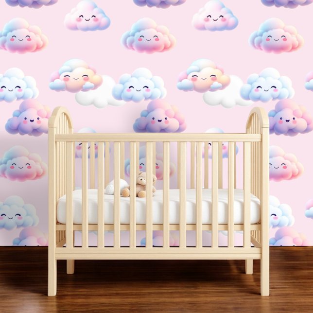 Papier peint Joyeux rose Nimbus (Créateur téléchargé)
