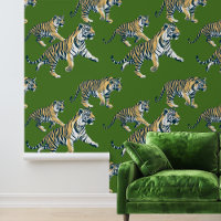 Jungle Motif animal tigre