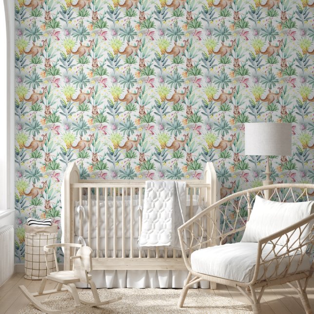 Papier Peint Kangourou mignon (Enfants)