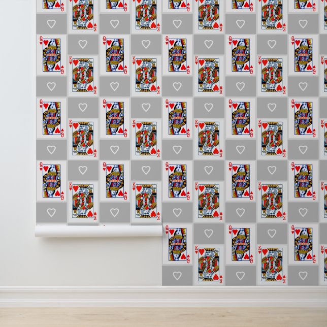 Papier peint King and Queen of Hearts (Application)