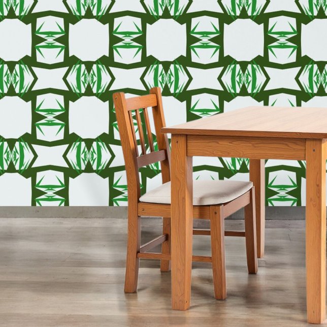 Papier Peint La verdure géométrique (Créateur téléchargé)