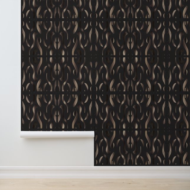 Papier Peint Labyrinthe Luxe Moderne (Application)