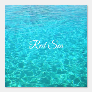 Papier Peint Lagon azur en mer Rouge