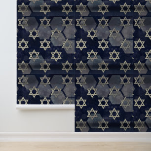 Papier Peint l'ambiance forte de Hanukkah de SlipperyJoe's étoi
