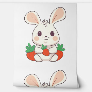 Papier Peint Lapin Lapin Mets Animaux Pour Enfants Lapin Pâques
