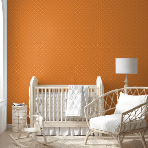 Papier Peint Lattice de diamant orange