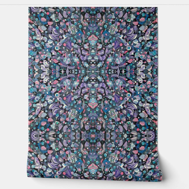 Papier Peint Le joyau de la mer Abstrait (Déroulement)