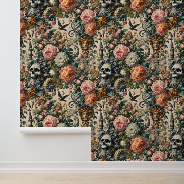 Papier Peint Le Reliquaire des rêves brisés - gothique victorie (Application)