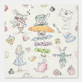 Papier Peint Le Tea Party d'Alice (Recto)