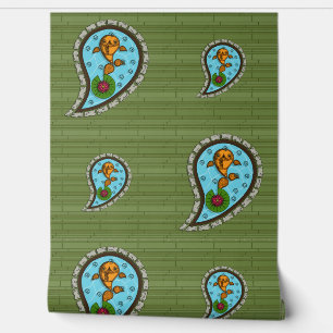 Papier Peint L'écaille du poisson rouge