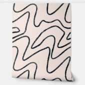 Papier Peint Les Patters de Brush Stroke à Cream a (Déroulement)