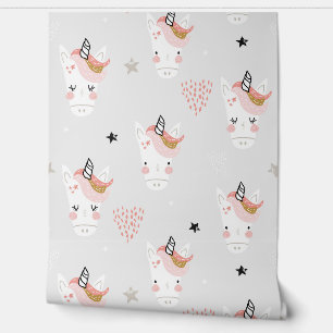 Papier Peint licorne de fées