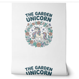 Papier Peint Licorne Le Jardin Licorne T-Shirt Design Tendance_