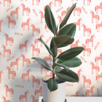 Licorne personnalisée rose