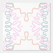 Papier peint Lignes Abstraites (Recto)