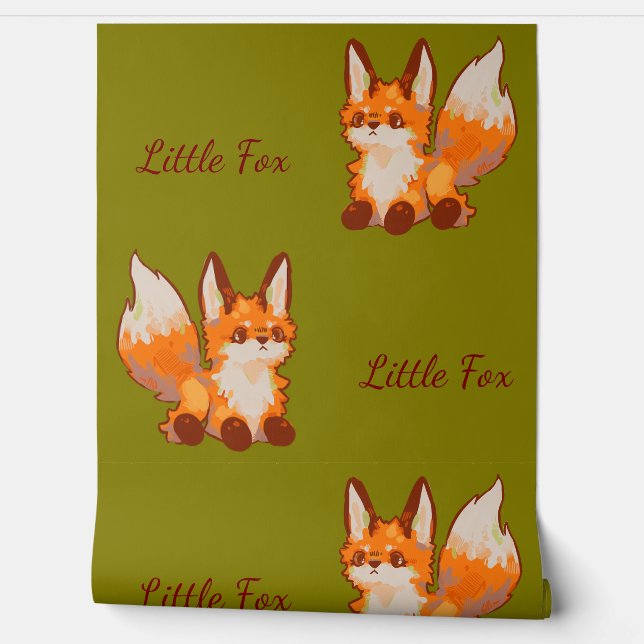 Papier Peint Little Fox (Déroulement)