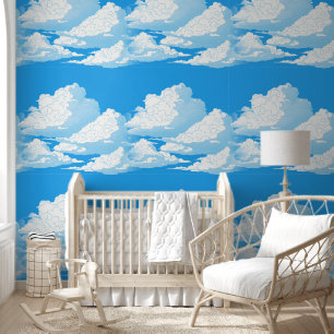 Papier Peint Lovley Sky Clouds - Motif sans soudure 1