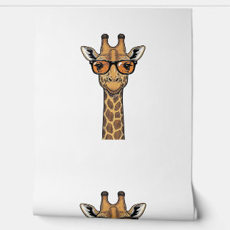 Papier Peint Lunettes de soleil de girafe cool Vintage Chemise 
