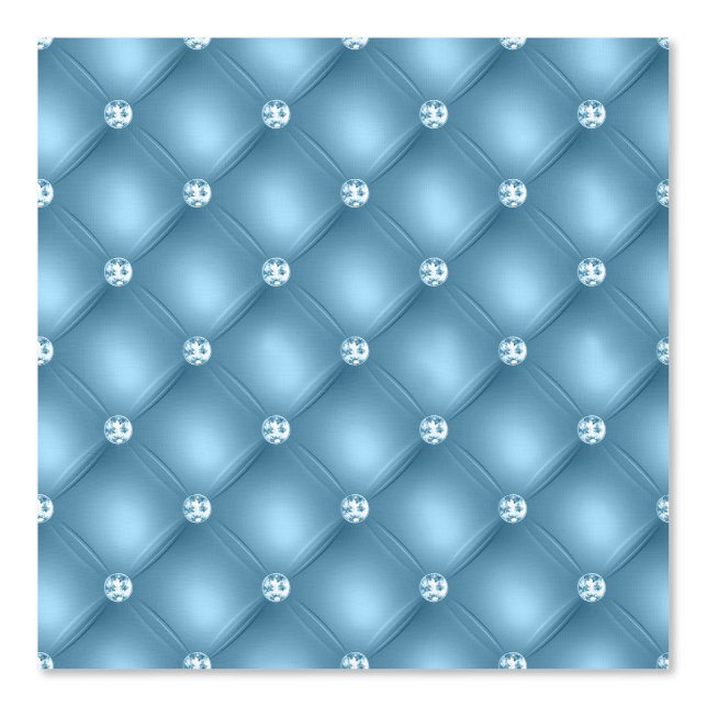 Papier Peint Luxe Blue Sparkling Seamless Motif (Recto)