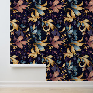 Papier Peint Luxueux Motif Abstrait