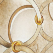 Papier Peint Luxury Gold Chain Links | Elegant Marble Backgroun (Couture)
