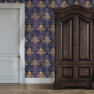 Papier Peint Majesté Vintage dorée Princesse
