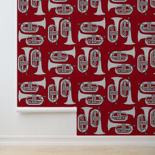 Papier Peint Marching Baritone Crosshatch