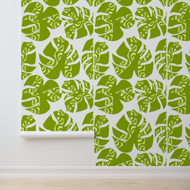 Papier Peint MAULI (vert) (Application)