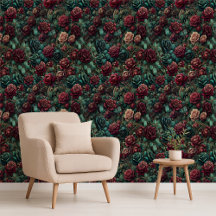 Papier Peint Maximaliste Or Sarcelle Rose Art Nouv