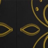 Papier Peint Metallic flower tile gray background (Couture)