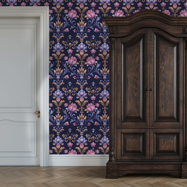 Papier Peint Midnight Royal Bloom Princesscore (Midnight Royal Bloom Princesscore Wallpaper)