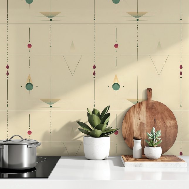 Papier Peint Minimaliste Abstrait du Bauhaus (Créateur téléchargé)