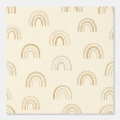 Papier peint minimaliste neutre en arc-en-ciel (Recto)