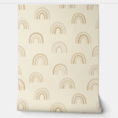 Papier peint minimaliste neutre en arc-en-ciel (Déroulement)