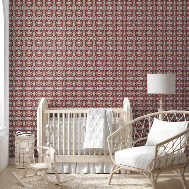 Papier Peint minuscule étoile rouge (Enfants)