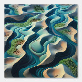 Papier Peint Mirage currents (Recto)