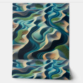 Papier Peint Mirage currents (Déroulement)