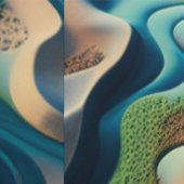 Papier Peint Mirage currents (Couture)