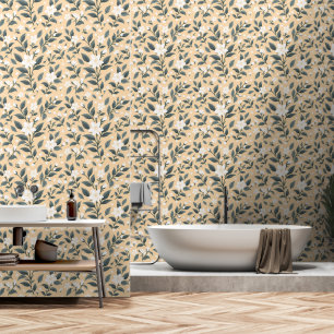 Papier Peint Modèle floral de Jasmin délicat