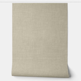 Papier Peint Modern Beige Home Office Linen Look Texture