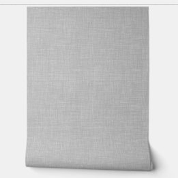 Papier Peint Modern Home Office Grey Linen Look Texture