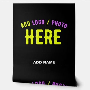 PAPIER PEINT MODERNE ET MODERNE PERSONNALISABLE NOIR VÉRIFIÉ