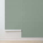 Papier Peint Moderne minimaliste uni couleur solide Sage vert<br><div class="desc">Papier peint couleur vert Sage. Papier peel et papier peint collant simple et facile à utiliser dans une seule couleur unie</div>