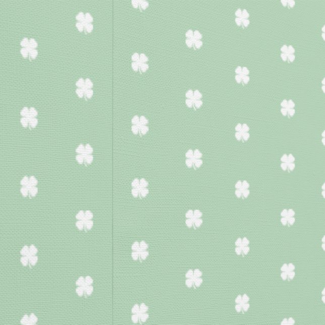 Papier Peint Moderne Russe Sage Vert petit Motif de trèfle (Couture)