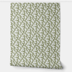 Papier peint monochromatique de vigne de fruits