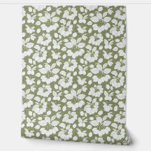 Papier peint Monochrome Berry Branch