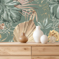 Monstère Feuille de palme tropicale