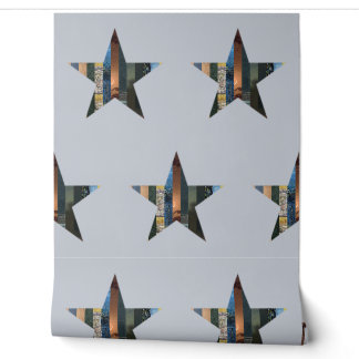 Papier peint mosaïque étoilé