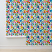 Motif à fleurs d'art populaire 2